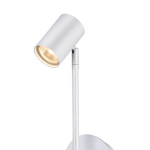 LED-wandlamp Rogna staal - 1 lichtbron - Wit