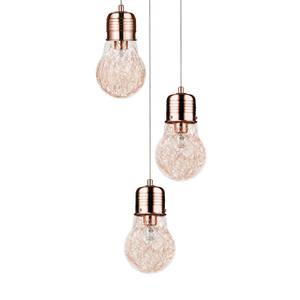 Suspension Bulb I Acier - Diamètre : 20 cm