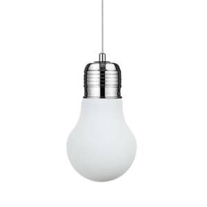 Pendelleuchte Bulb IV Glas / Stahl  - 1-flammig