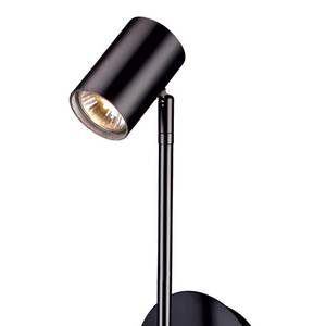 LED-wandlamp Rogna staal - 1 lichtbron - Zwart