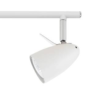 LED-plafondlamp Ian staal - Wit - 69 x 16 x 10 cm