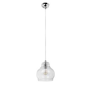 Hanglamp Nova II glas/staal - 1 lichtbron