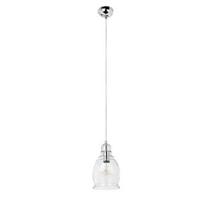 Suspension Nova Verre / Acier - 1 ampoule