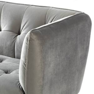 Sofa Pinch (2,5-Sitzer) Samt - Grau