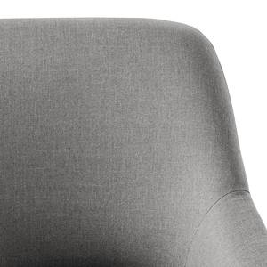 Fauteuil Huntly I geweven stof - Platina