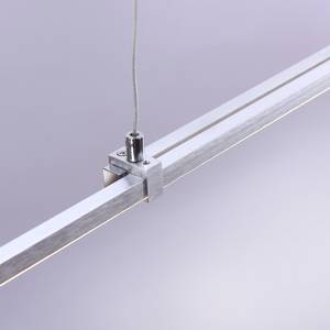 Hanglamp Kadi plexiglas/staal - 2 lichtbronnen