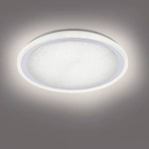 LED-plafondlamp Medina kristalglas/ijzer - 1 lichtbron - Diameter: 60 cm