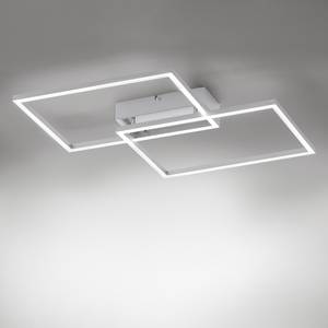 Plafonnier Iven I Plexiglas / Acier - 2 ampoules