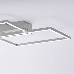 LED-plafondlamp Iven I plexiglas/staal - 2 lichtbronnen