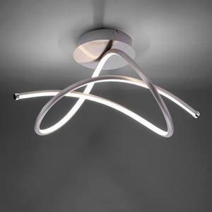 LED-plafondlamp Violetta silicone  - 1 lichtbron - Zilver