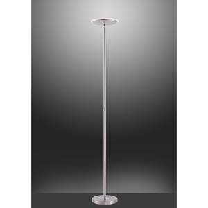 Lampadaire Hans Plexiglas / Fer - 1 ampoule - Argenté