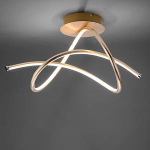 LED-plafondlamp Violetta silicone  - 1 lichtbron - Goud