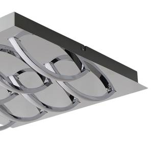 LED-plafondlamp Manchester plexiglas / staal  - 1 lichtbron