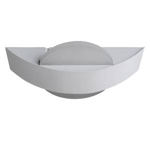 Applique murale Stan Blanc - Métal - Matière plastique - 24 x 13 x 6 cm