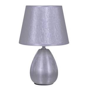Tafellamp Silverline textielmix / keramiek  - 1 lichtbron