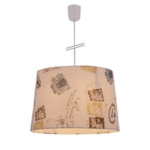 Suspension Traveller I Beige - Métal - Textile - 40 x 136 x 40 cm