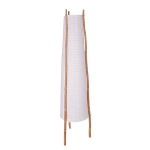 Staande lamp Bamboo papier / massief bamboehout  - 2 lichtbronnen
