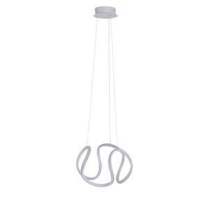 Suspension Simply White Blanc - Métal - Matière plastique - 35 x 120 x 35 cm