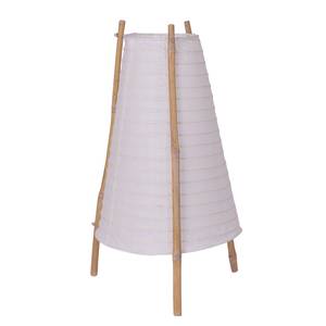 Tischleuchte Bamboo Papier / Bambus massiv  - 1-flammig