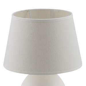 Lampe Lara Tissu mélangé / Céramique - 1 ampoule
