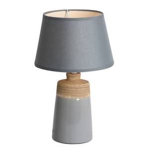 Lampe Lara I Tissu mélangé / Céramique - 1 ampoule