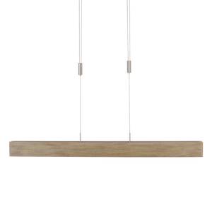 Suspension Straight Pexiglas / Partiellement en frêne massif  - 1 ampoule - 98 x 80 x 9 cm