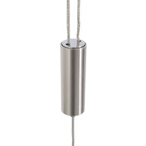 Suspension Straight Pexiglas / Partiellement en frêne massif  - 1 ampoule - 128 x 80 x 9 cm