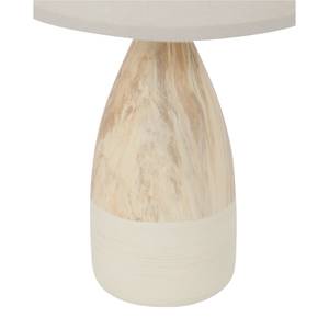 Lampe Katness I Tissu mélangé / Céramique - 1 ampoule