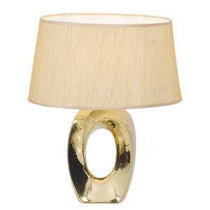 Lampe Aline Tissu mélangé / Céramique - 1 ampoule