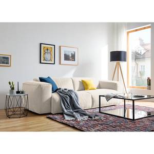 Sofa Hudson VII (3-Sitzer) Strukturstoff - Webstoff Saia: Beige