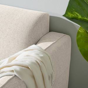 Sofa Cala II (3-Sitzer) Strukturstoff - Webstoff Saia: Beige