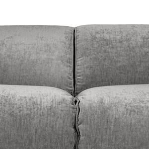 Canapé Crawford II Microfibre - Tissu Mohs : Gris foncé