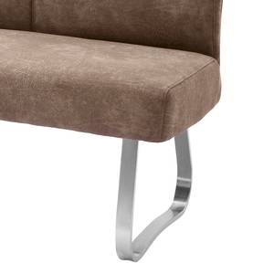 Banc Aracala Imitation cuir - Marron