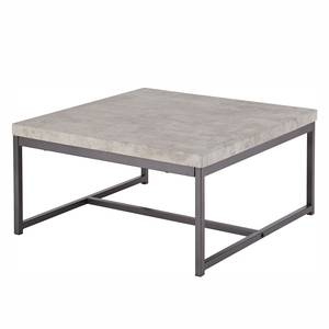 Table basse Salbris II Imitation béton / Anthracite