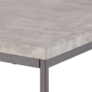 Salontafel Salbris II betonnen look/antracietkleurig