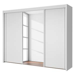 Armoire portes coulissantes Imperial II Avec miroir - Blanc alpin - Largeur : 300 cm