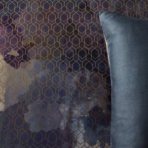 Parure de lit en satin mako Metamorphose Coton - Multicolore - 140 x 200/220 cm + oreiller 70 x 60 cm