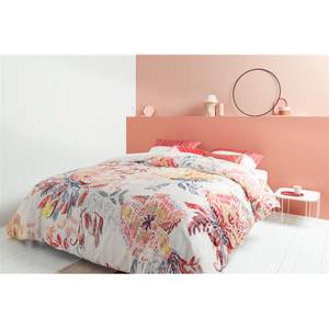 Parure de lit en satin mako Mess Multi Coton - Multicolore - 135 x 200 cm + oreiller 80 x 80 cm