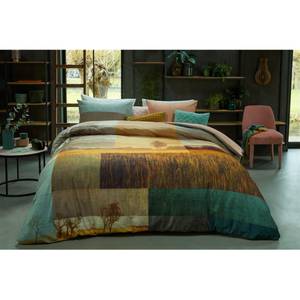Parure de lit Natureza Coton - Multicolore - 135 x 200 cm + oreiller 80 x 80 cm
