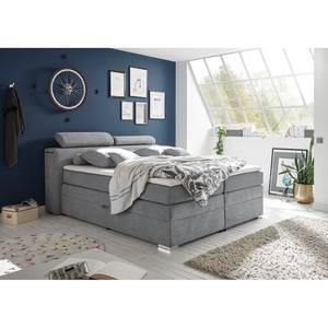 Boxspring Karise Microvezel - donkergrijs