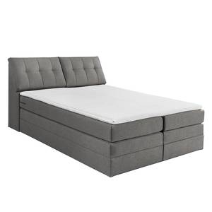 Boxspring Venslev Microvezel - grijs - 180 x 200cm