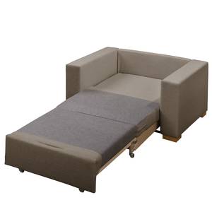 Fauteuil convertible Latina XVI Tissu - Taupe