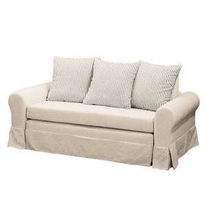 Canapé convertible Larmond Tissu - Cachemire - Largeur : 185 cm