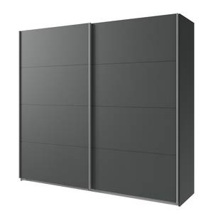 Schwebetürenschrank Easy Plus II Graphit - Grafit Dekor - 180 x 210 cm