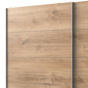 Armoire portes coulissantes Easy Plus II Imitation chêne parqueté - 270 x 236 cm