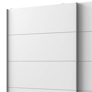 Schwebetürenschrank Easy Plus II Weiß - Weiß - 225 x 236 cm