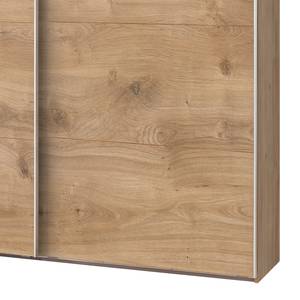 Zweefdeurkast Easy Plus II Eiken planken look - 135 x 210 cm