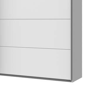 Schwebetürenschrank Easy Plus II Weiß - Weiß - 225 x 210 cm