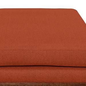 repose-pieds Billund XL Tissu structuré - Rouge brique