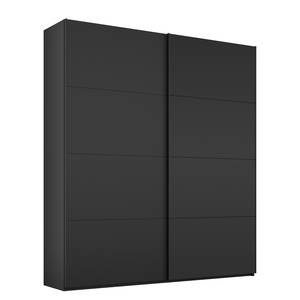 Schwebetürenschrank SKØP I Schwarz - 181 x 235 cm - Ohne Spiegeltür/-en